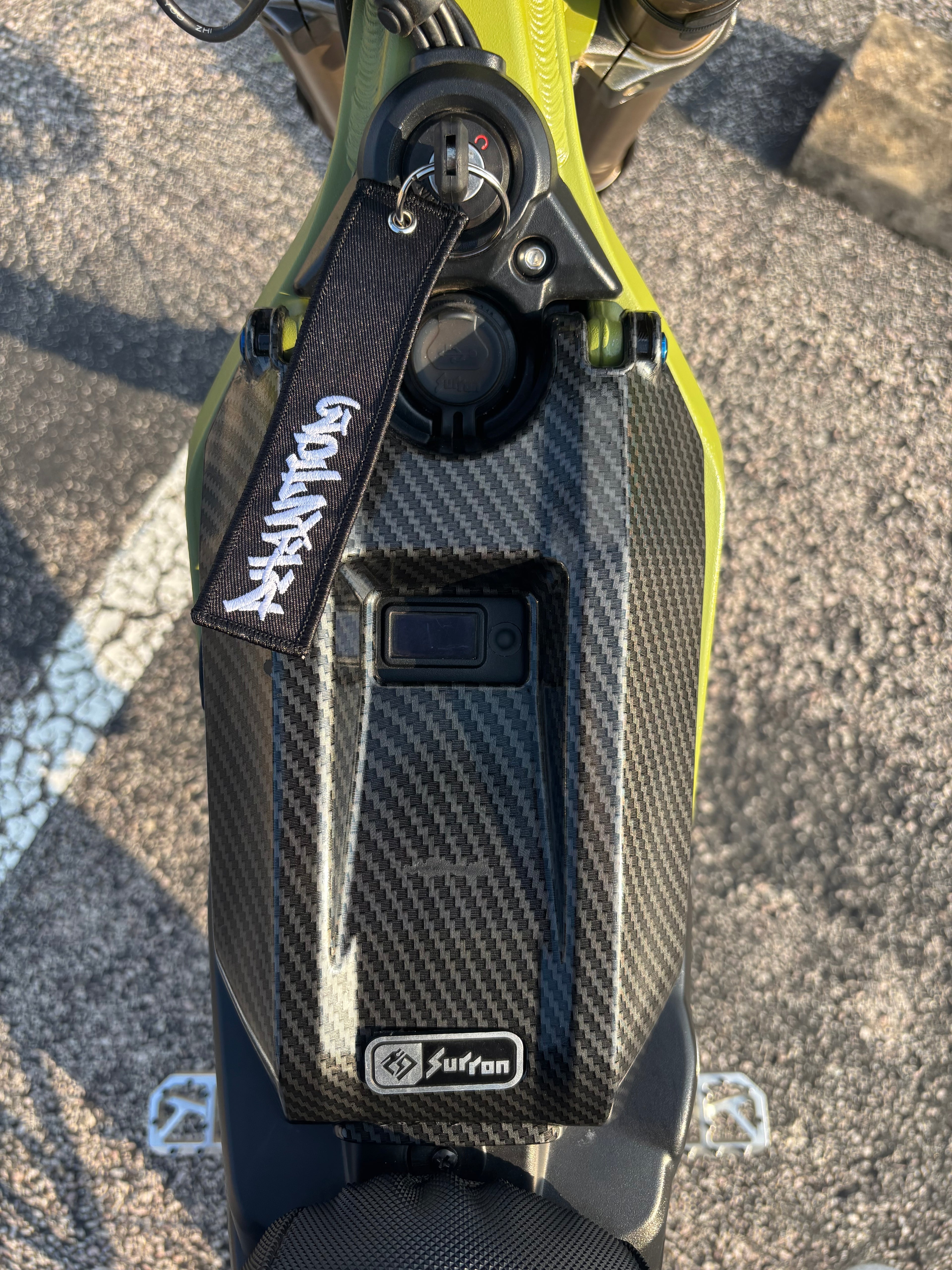 Phantom rides keychain