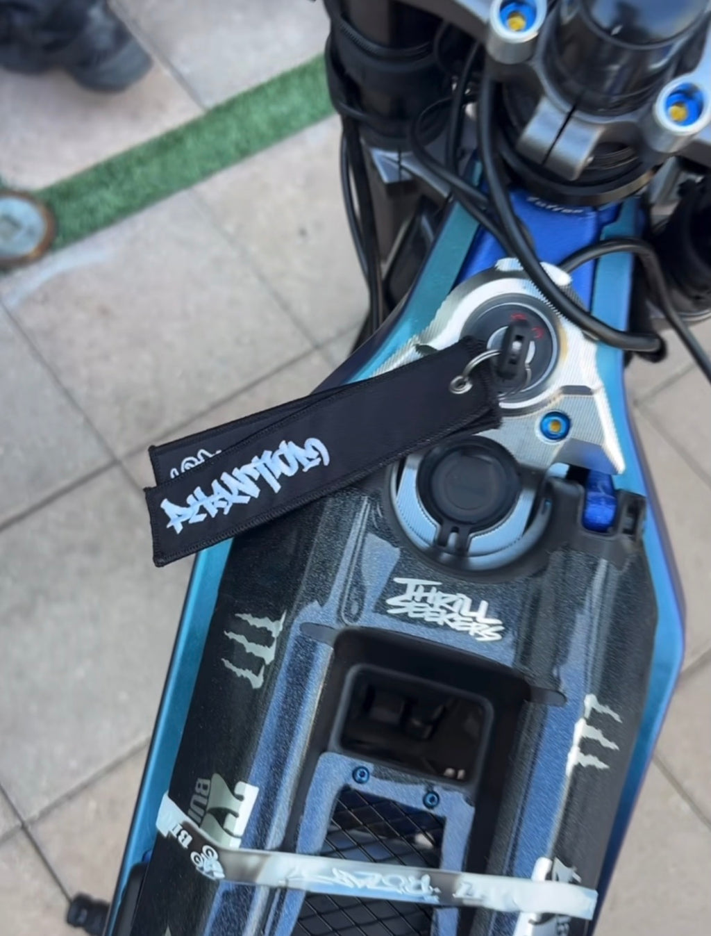 Phantom rides keychain