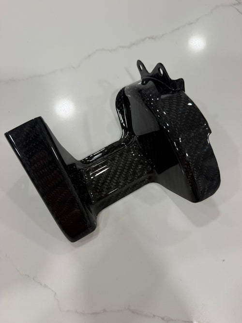 Center Axle Guard — Carbon Fiber
