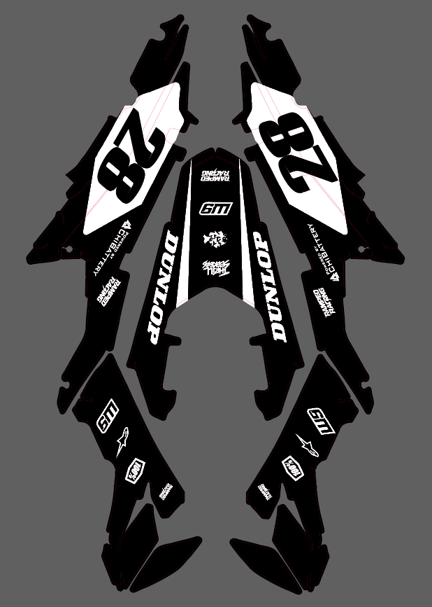 Pre Designed Ultra Bee Graphics Kit