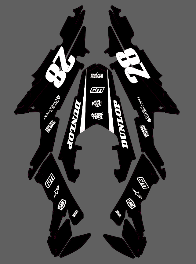 Pre Designed Ultra Bee Graphics Kit