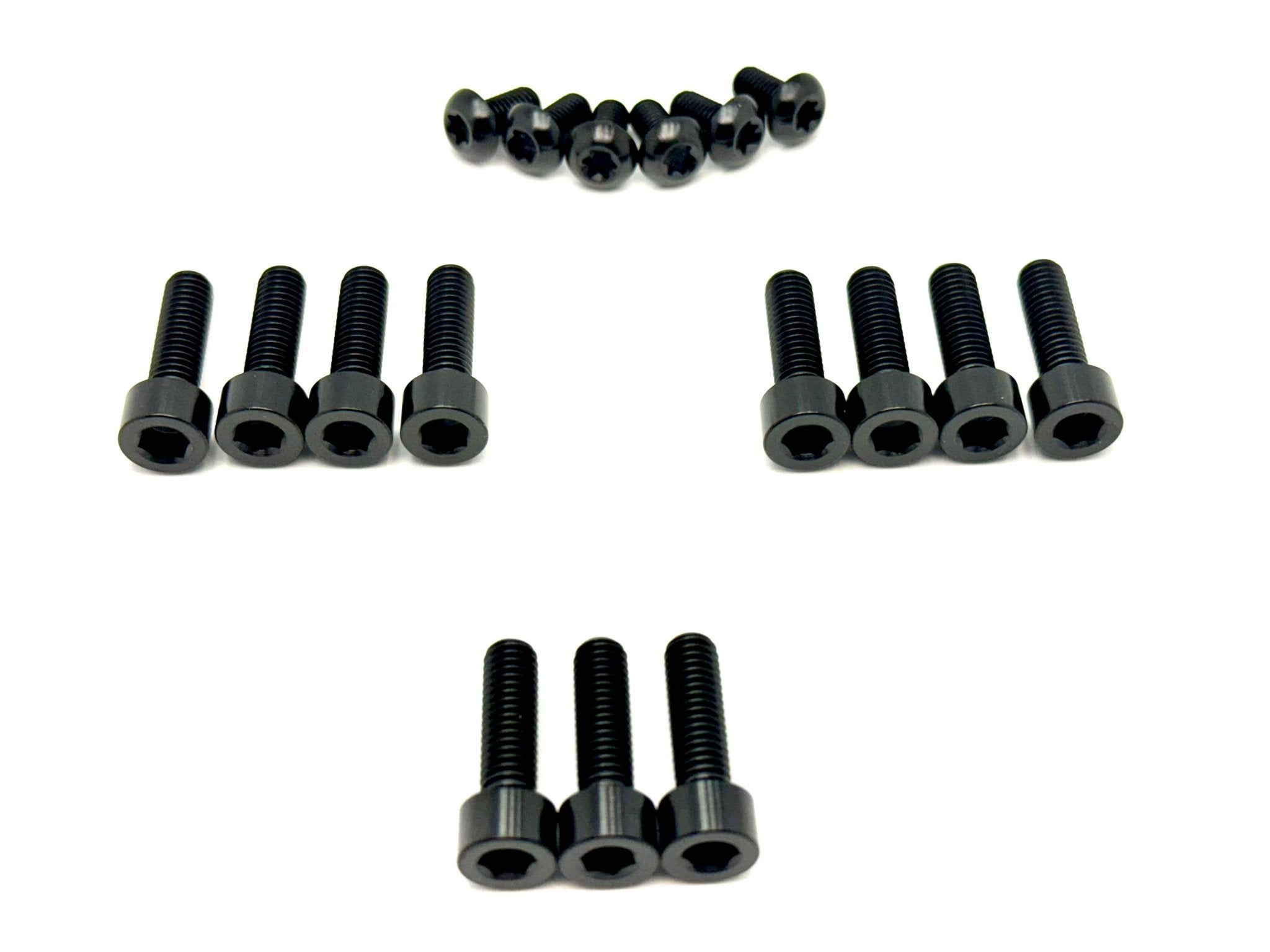 Titanium RFloXa Hawk 35 Pro and Max Fork Bolt Kits (21 pcs)